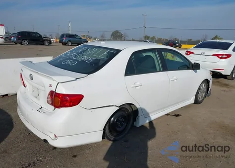 2009 Toyota Corolla S from USA, damaged, VIN 1NXBU40EX9Z144236